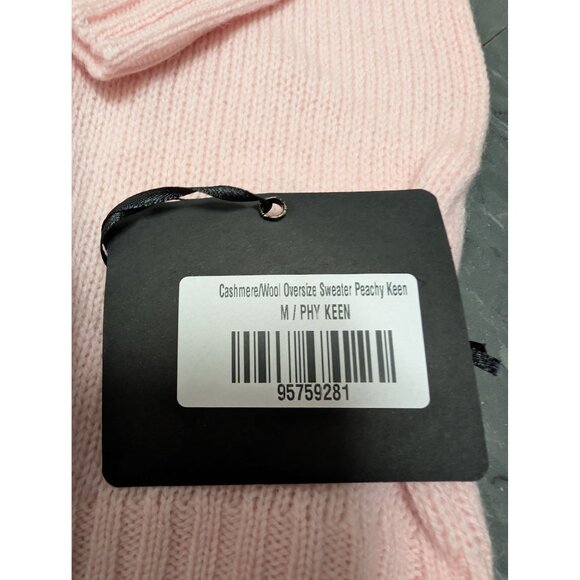 DYI  Women's Cashmere Wool Oversized Sweater Peachy Keen Size Medium - Picture 4 of 6